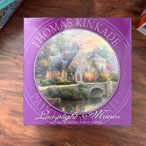 Lamplight Manor by Thomas Kinkade Puzzle